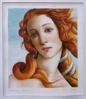 fine art painting copy botticelli